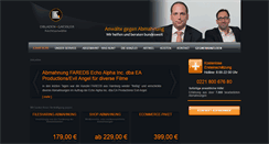 Desktop Screenshot of anwalt-gegen-abmahnung.de